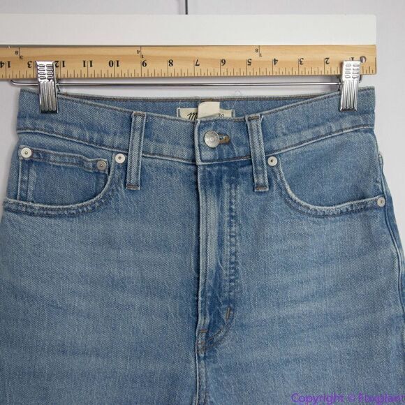 NEW Madewell Perfect Vintage Straight Jean in Hoye Wash, 24, NC331 - Picture 12 of 16